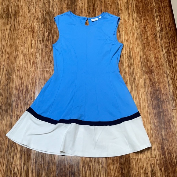 ❌SOLD❌NY&Co cotton color block dress - Picture 2 of 5